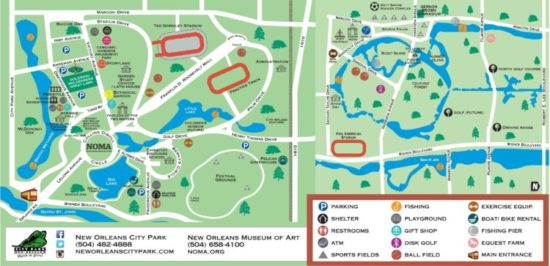 City Park Map